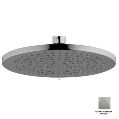 SF095A07Q AquaElite верхний душ, 250 мм, шлиф. никель