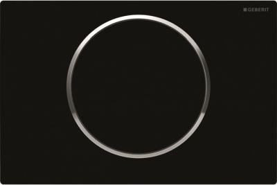 Кнопка одиночного смыва Sigma 10 Geberit 115.758.14.5 чёрный матовый