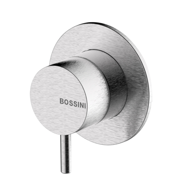 BOSSINI (OUTLETS) Внешняя часть термостата 2-4 потребителя  HighFlow, никель шлифованный (094)