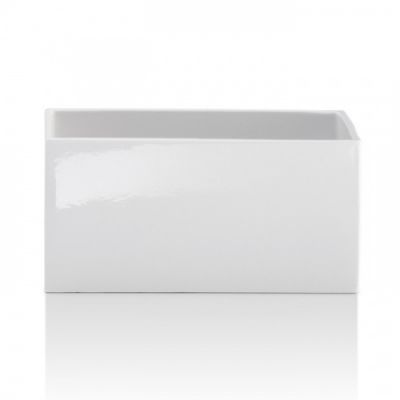 Decor Walther DW 624 Бокс универсальный 25x12x12см, фарфор, настольный, цвет: белый 826350