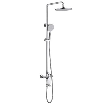 Душевая стойка ABBER Weiss Insel AF8016N с изливом, хром