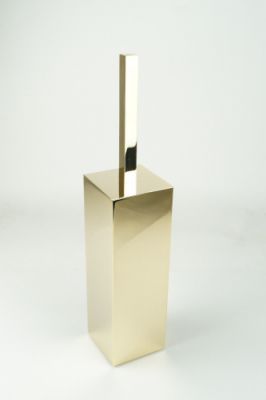 Surya Metall напольный ёрш с крышкой, 9620/GO цвет золото
