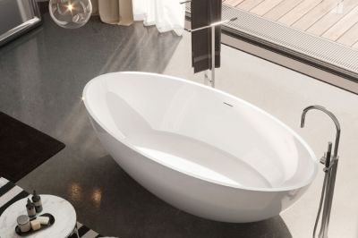 Ванна отдельностоящая 180X85 Treesse Carezza V308BL глянцевая