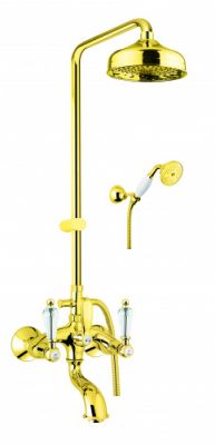 Душевая система Fiore GIOIELLI (SWAROVSKI®) 08OO0615, золото