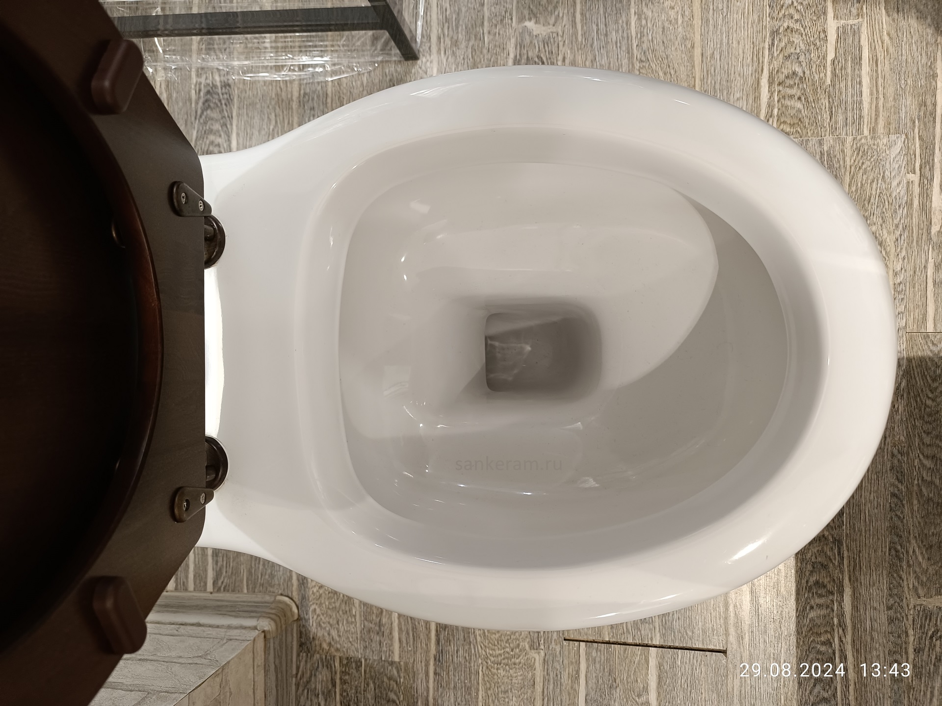 Disegno ceramica Paolina, напольный унитаз 56,5 см, выход в стену, цвет белый глянцевый PA00200001