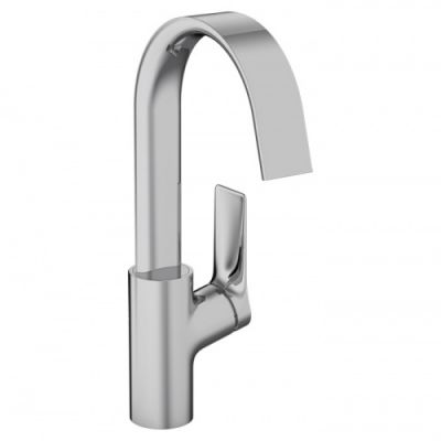 Hansgrohe Vivenis Смеситель для раковины, на 1 отв., с поворотным изливом, с донным клапаном, цвет: хром 75030000