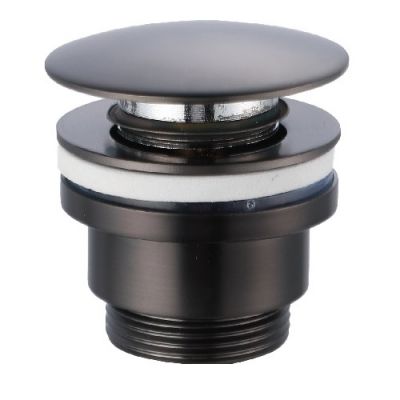 VCC018GM Донный клапан для раковины Imex, black gun metal pvd