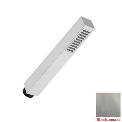 DC002B07Q AquaElite душевая лейка из ABS пластика, 1/2", шлиф. никель