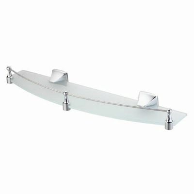 Wern K-2544 (ранее К-2524) Полка стеклянная с бортиком Размеры (Ш/В/Г): 50х6,2х12,7 см