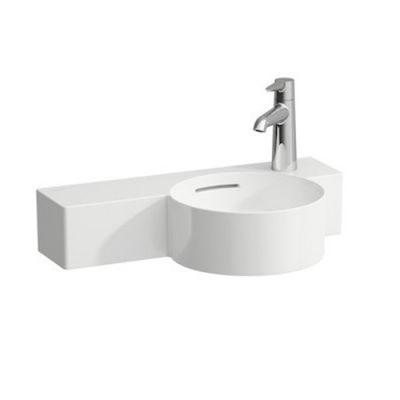 8.1528.4.000.106.1 Laufen VAL Раковина-мини 55x31.5x11.5см., Sx, подрезаемая до 43cм/, цвет: белый