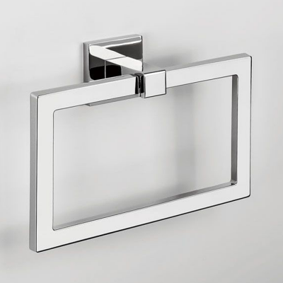 B3731.CR Colombo Basic Q Полотенцедержатель кольцо, цвет: хром