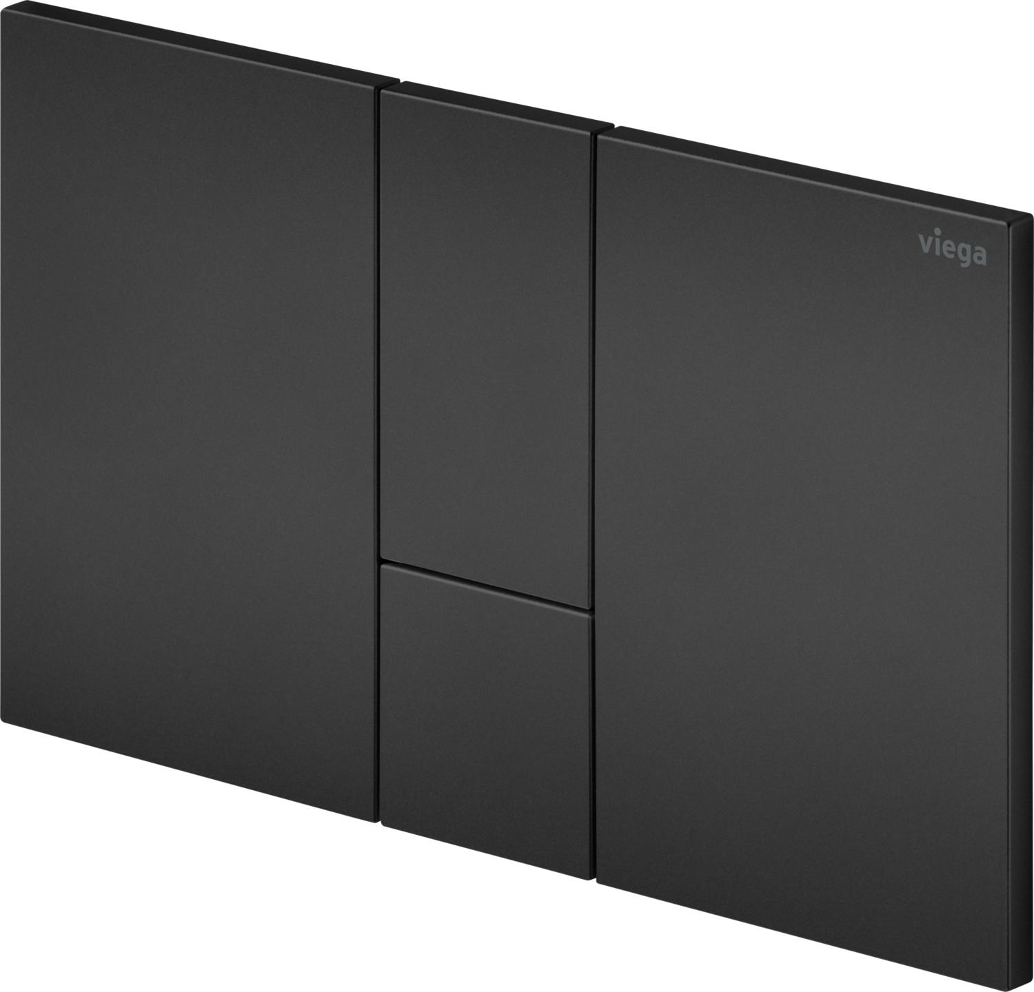 Панель смыва Prevista Viega Visign for Style 24 чёрный матовый