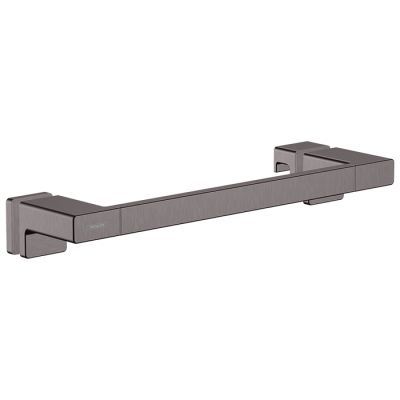 41759340 Hansgrohe AddStoris Ручка для двери душевой кабины, цвет: шлифованный черный хром