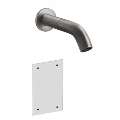 Gessi 316 Смеситель для раковины, настенный, электронный, внешняя часть, цвет: Steel Brushed 54415#239