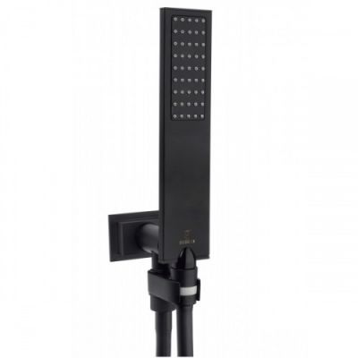 BOSSINI FLAT ONE Душевой комплект C13011C.073 чёрный матовый