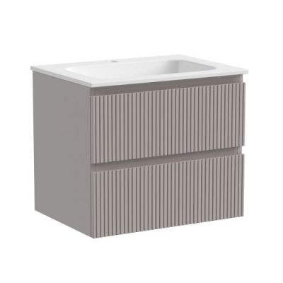 Тумба подвесная SANCOS Snob T 590х445х500, c двумя ящиками оснащенными доводчиками, Doha Soft, арт.SNT60SM