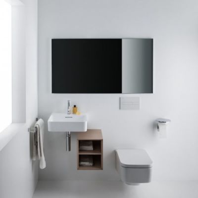 Laufen VAL Раковина 45х42х15.5 см, 1 отв., покрытие LLC, цвет: белый 8.1528.1.400.104.1