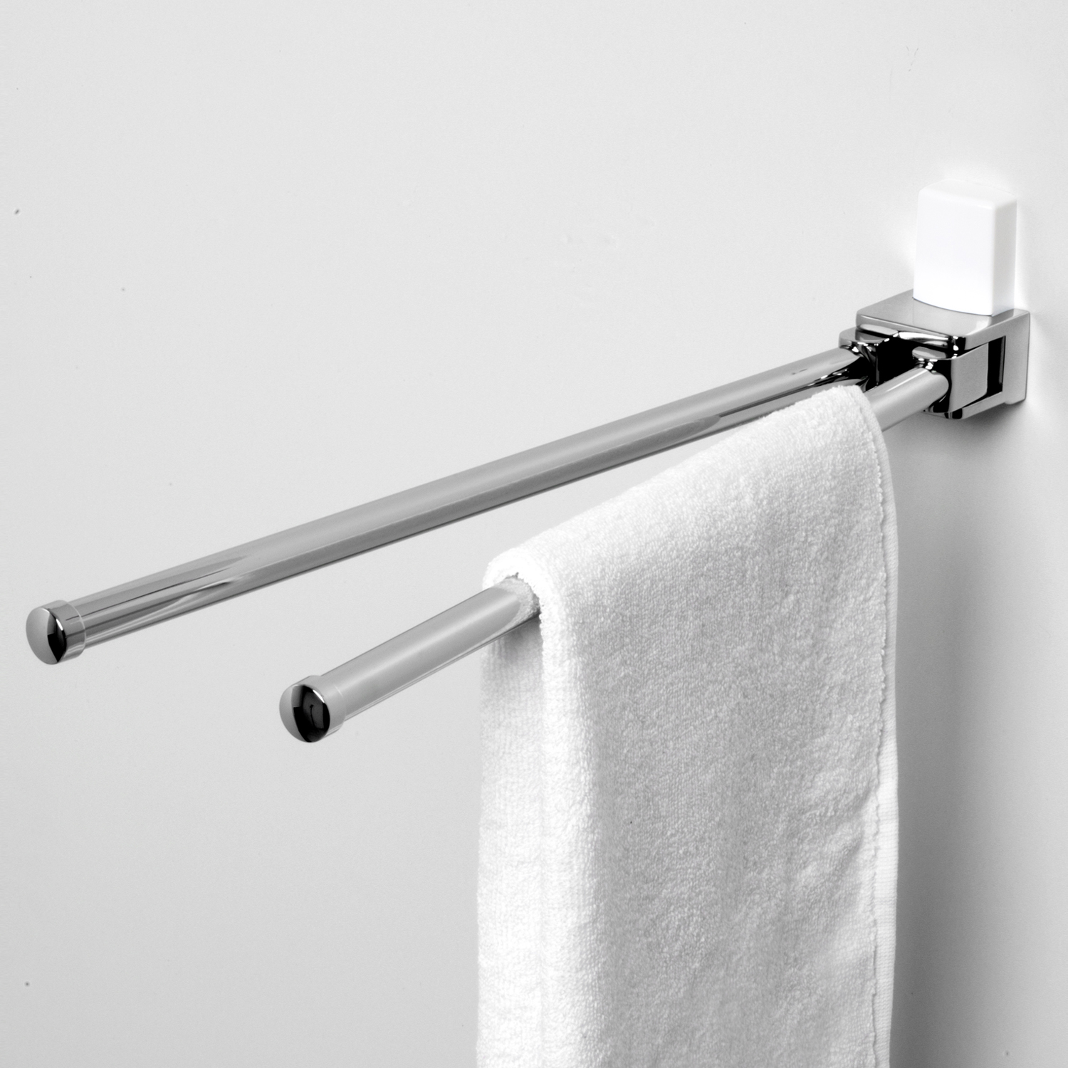 Leine K-5031WHITE Держатель полотенец двойной Размеры (Ш/В/Г): 43х7х5 см