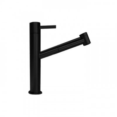 Fantini AF/21 Смеситель для раковины, 1 отв., излив: 21.3 см, цвет: Matt Gun Metal PVD 27 P5 A754F