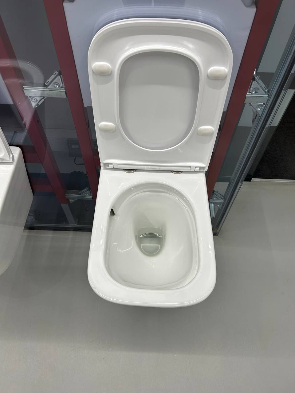 TECEspring R Унитаз подвесной 53 см. со смывом Tornado flush, белый
