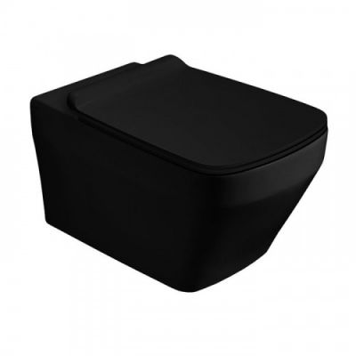 Унитаз подвесной 56 см Simas Baden Baden BB18nero matt
