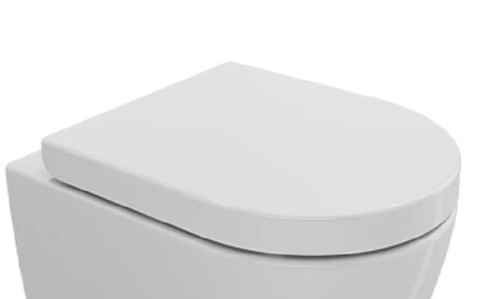 Крышка-сиденье для унитаза Bocchi Pure Slim A0374-001 белое