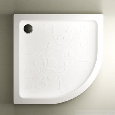 Поддон для душа 900x900 радиальный Devon&Devon ARABESQUE CURVE 90