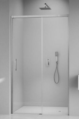 387014-91-01L Раздвижная дверь в душ 100 см. Radaway Idea Brushed Nickel DWJ