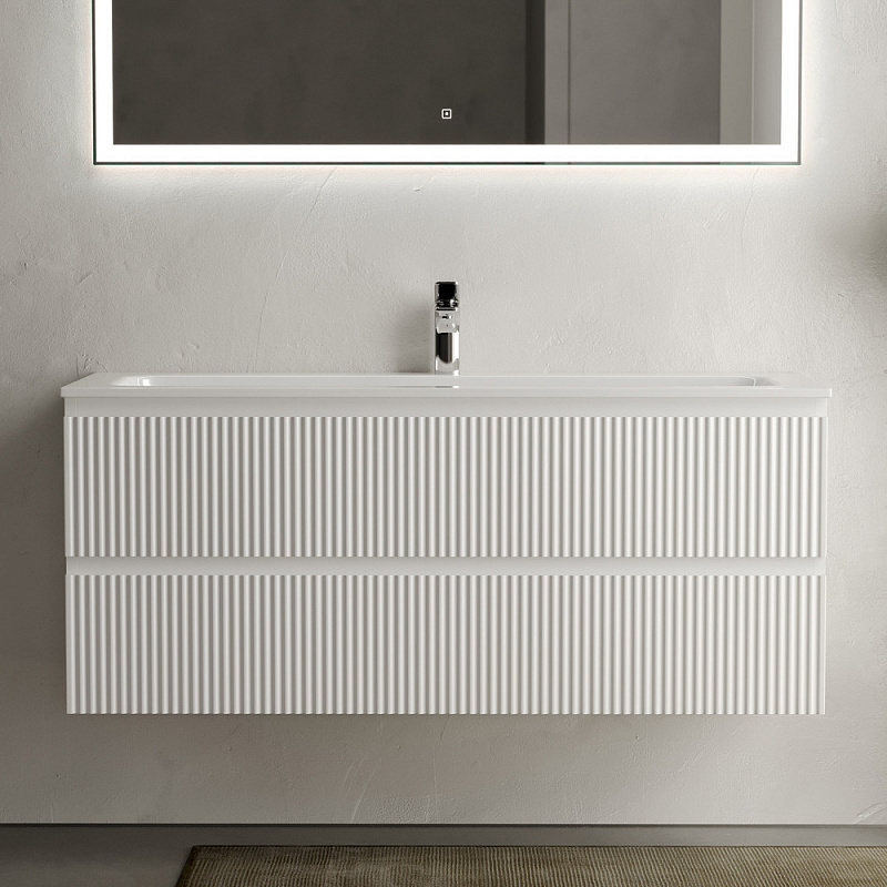 Sancos Snob-R Мебель для ванной 1200x450 Bianco SNR120W белый