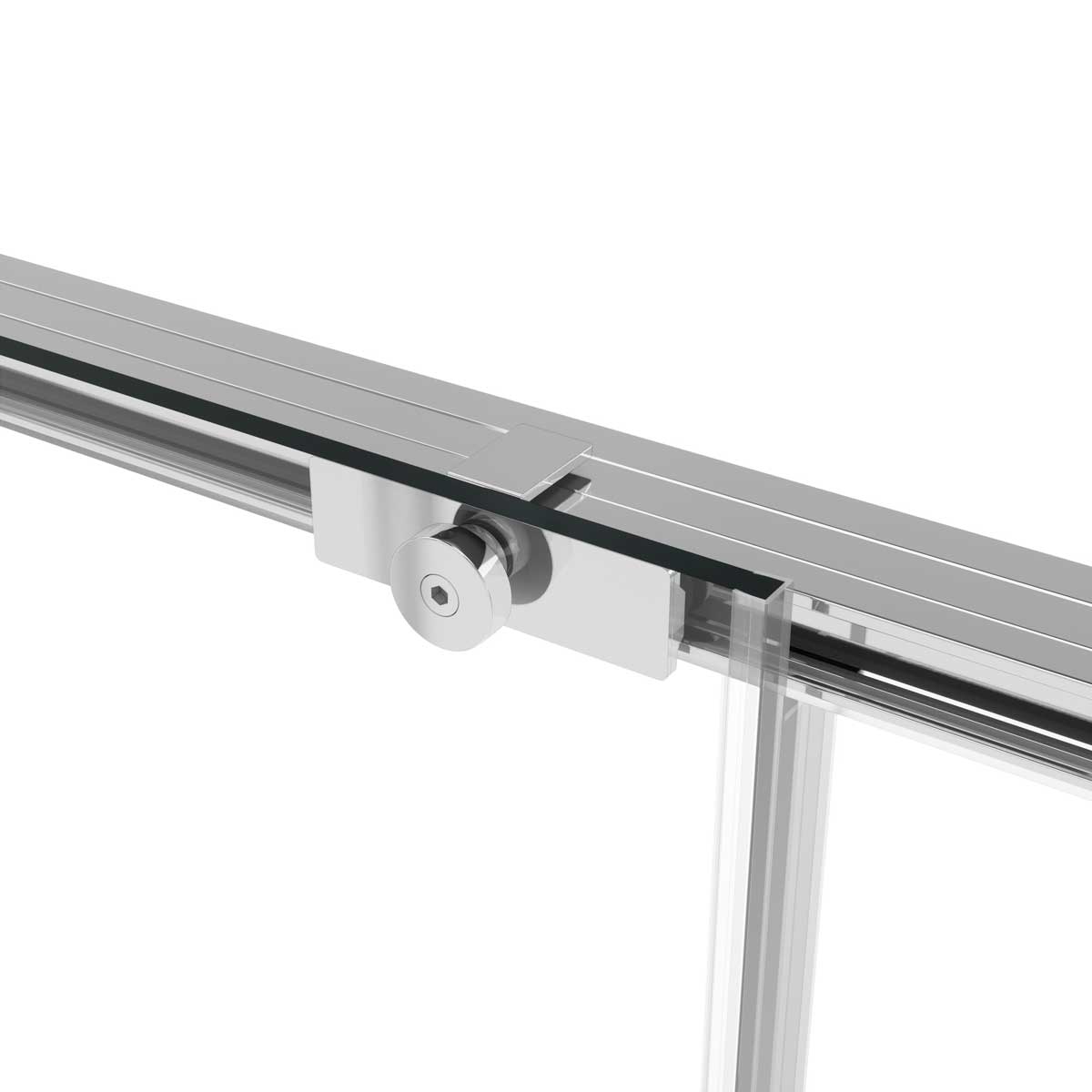 Душевая дверь Slim Soft VDS-1SS120CL, 1200, хром, стекло прозрачное