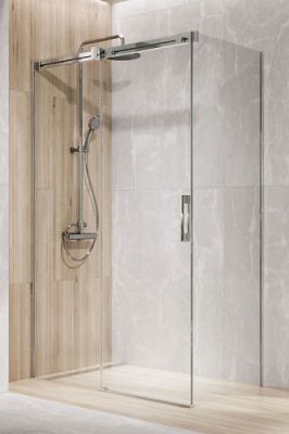 Душевой уголок 140x70 Radaway Espera PRO KDJ дверь с доводчиком, левая