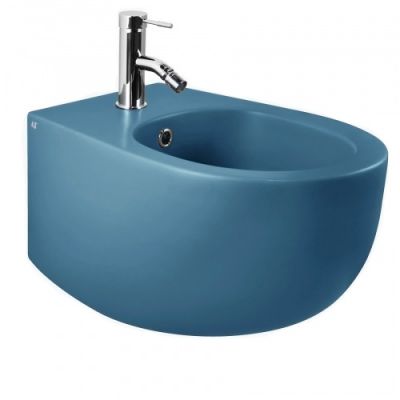 АеТ Dot 2.0 S556T1R1V1140 Биде подвесное, цвет голубой матовый