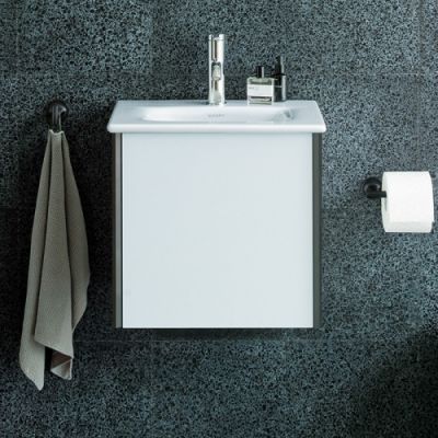 Duravit XViu Тумба подвесная 51x42х39.7см с раковиной, 1 выдвижное отделение, цвет: белый глянцевый XV40310B222