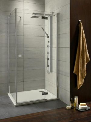 Душевой уголок 80x80 Radaway Almatea KDJ 32112-01-01NR