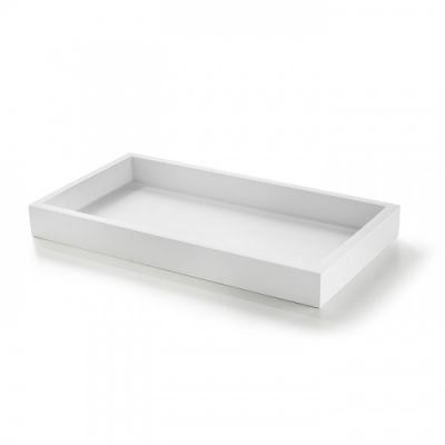 3SC Bemood White Поднос 27.5х15х4см., настольный, цвет: белый BEMW66A