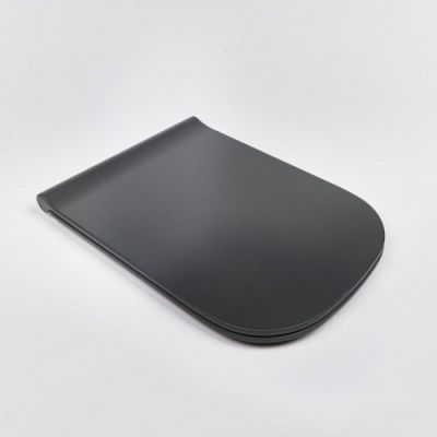 Крышка с сиденьем GALASSIA MEG11PRO 5478NEMT чёрная матовая Soft close