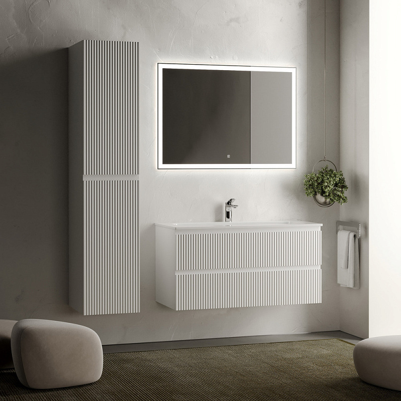Sancos Snob-R Мебель для ванной 100x45 Bianco SNR100W белый