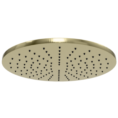 359MM30CHX Душевой диск d300 мм Remer  брашированное золото (шампань)