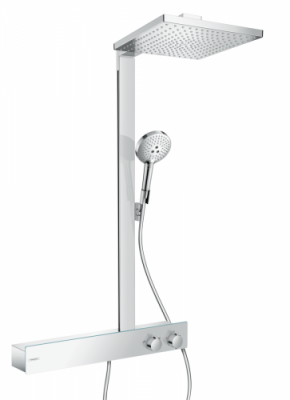Hansgrohe Raindance E Showerpipe 300 1jet с ShowerTablet 600