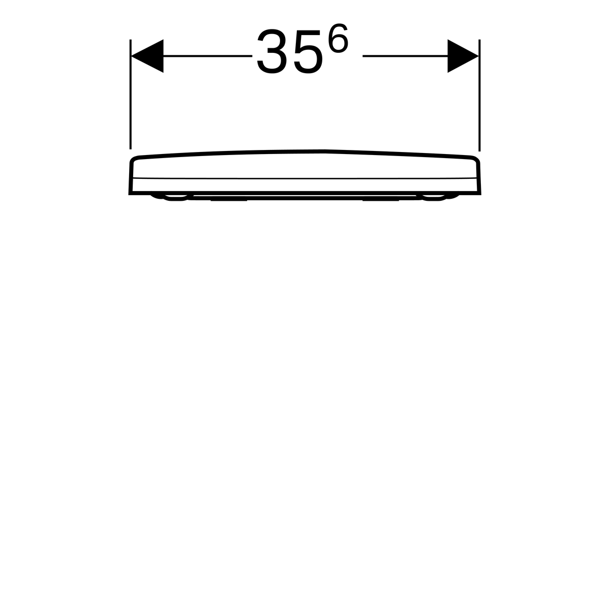 Сиденье Slim Keramag Acanto 500.605.01.2