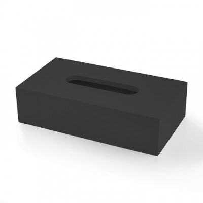 3SC Bemood Black Диспенсер для салфеток 24.5х6.5х13см., настольный, цвет: черный BEMN70A