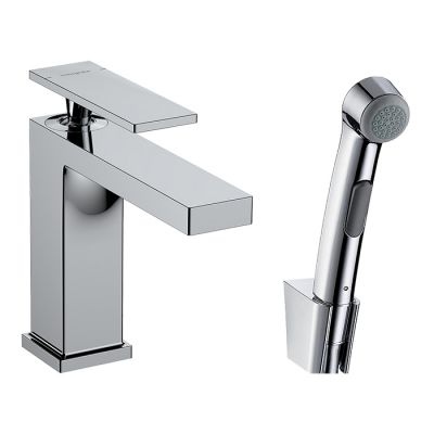 73210000 Hansgrohe Tecturis E Смеситель для раковины, на 1 отв., с ручной лейкой, цвет: хром