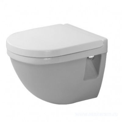 Унитаз подвесной компакт 485 мм Duravit Starck-3, 220209