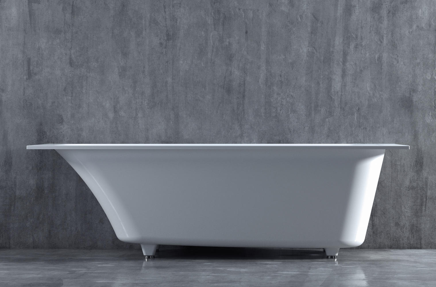 102012G Salini ORLANDA Ванна встраиваемая 180x80, белая глянцевая