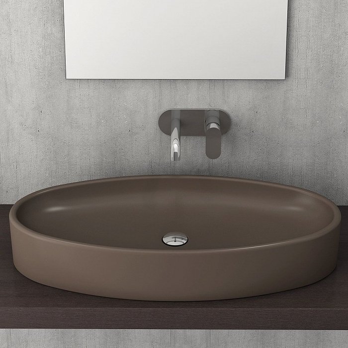 Раковина на столешницу 85*40 Bocchi Cortina Vessel 1014-025-0125 кофейный матовый