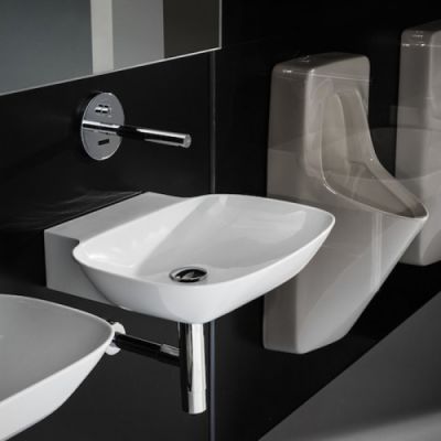 Laufen INO Раковина 56х45х12 см, без отв., покрытие LLC, цвет: белый 8.1030.2.400.109.1