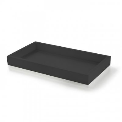 3SC Bemood Black Поднос 27.5х15х4см., настольный, цвет: черный BEMN66A