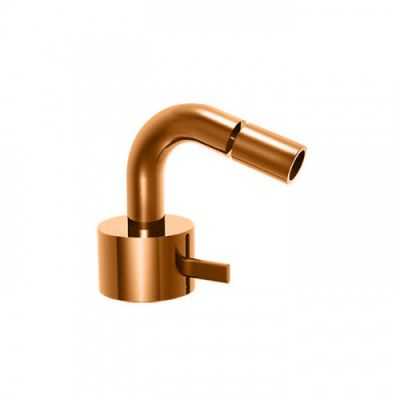 Fantini AF/21 Смеситель для биде, 1 отв., излив: 130 мм, цвет: Matt Copper PVD 27 P9 A508WF
