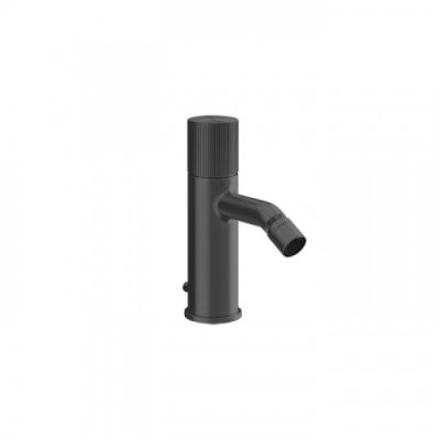 Gessi Habito Rigato Смеситель для биде на 1 отв., с донным клапаном, цвет: Black Metal PVD 70507#706
