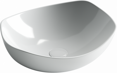 Умывальник чаша накладная овальная Ceramica Nova Element 420*385